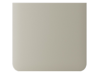 Ajax Ajax SideButton (1-gang/2-way) ivory Vertical Ajax Sidebutton