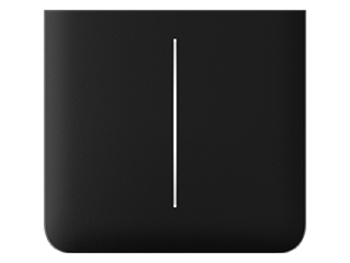 Ajax Ajax SideButton (2-gang) black Vertical Ajax Sidebutton