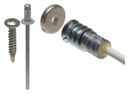 Alarmtech MC 250-M14 Alarmtech contact magnétique compact à encastrer Alu