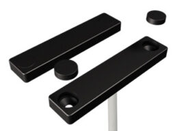 Alarmtech MC 740-PE-P1K0S1K0-BL Alarmtech Contact magnétique de surface mince en PVC