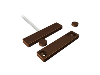 Alarmtech MC 740-E-P4K7S4K7-B Alarmtech Contact magnétique de surface mince en PVC