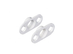 Alarmtech MC 300-S1 Alarmtech Bride en plastique pour l'installation de contacts magnétiques encastrés dans des cadres de portes et de fenêtres non magnétiques. Convient aux MC 340