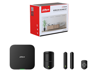 Dahua DHI-ART-ARC3800H-03-FW2(868)B Dahua DHI-ART-ARC3800H-03-FW2(868) Kit d'alarme - Comprend le Dahua Alarm Hub 2 (Ethernet