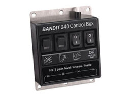 BANDIT 240 Control Box Boîtier de commande pour BANDIT 240 avec indicateur de niveau de liquide. Pour le fonctionnement et la commande à distance.