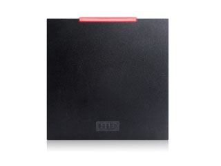 HID 940NTNTEK00000 HID iCLASS SE lecteur Extended Range Read Only Contactless Smart Card. Format 32 bits. Noir avec connexion à vis.  iCLASS SE