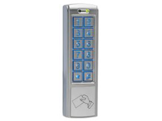 Sewosy KRN1000 Sewosy Lecteur de proximité étroite en métal avec clavier. 1000 utilisateurs. Autonome.