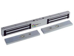 SEWOSY EF300-2CTC Sewosy Ventouse électromagnétique applique double 2x300 DaN. Tension : 12/24V DC + contact feedback et LED