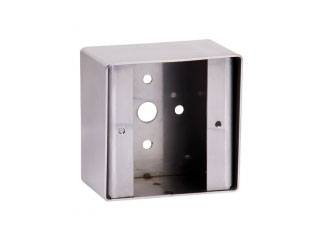 Sewosy PBHI2-C Sewosy Boîtier applique carré pour gamme bouton poussoir INOX sur plaque carrée. Pour le PB19. Dimensions 83