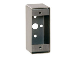 SEWOSY PBHI1-C Sewosy Boîtier applique carré pour gamme bouton poussoir INOX sur plaque carrée. Pour le PB19. Dimensions: 70mm x 38