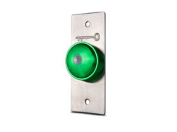 SEWOSY PB22M_KE Sewosy bouton de sortie Sewosy en acier inoxydable avec symbole de clé