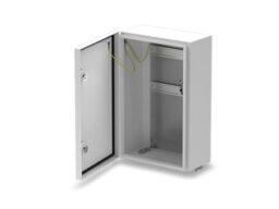 SEWOSY COF-IPG1 Sewosy boîtier IP66 pour alimentation sur rail DIN incluant deux rails DIN.