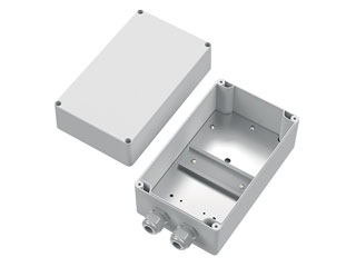 Sewosy ADDE-C Sewosy boîtier compacte IP65 pour alimentation sur rail DIN incluant un rail DIN.