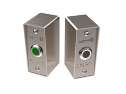 SEWOSY PB19IR_BAP Sewosy bouton de sortie mains libres infrarouge Sewosy en acier inoxydable intégré avec LED blanc et verte.