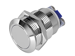 Sewosy PB19NO Sewosy bouton poussoir INOX 19 mm.