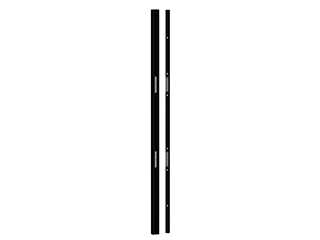 SEWOSY CPREG2NAR/250-9005 Sewosy bandeau Architecturale CPREG2NAR/250AS en RAL9005 (noir)