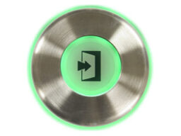 Paxton 593-721-NL Paxton Bouton de sortie Marin esthétique. Le bouton de sortie Marin utilise un capteur tactile. Des boutons de sortie peuvent être utilisés avec les systèmes Compact