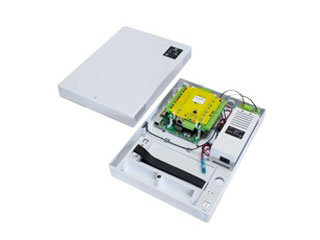 Paxton 337-727-NL Paxton Contrôleur Entry en boîtier PVC avec alim 12VDC/2A et Switch PoE (4 PoE + 1 port standard). Dimensions: (LxHxP) 236x320x80mm.