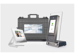 Paxton 337-635-NL Paxton valise de démonstration avec poste intérieur et poste extérieur résistant au vandalisme et écran LCD tactile