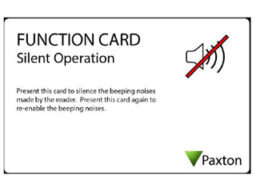 Paxton 820-001-NL Carte fonction pour lecteur de Proximité - fonctionnement silencieux. Avec cette carte