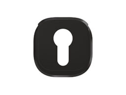 Assa Abloy AP-AH100-121-B Assa Abloy Aperio cylindre rosette Europrofile 17mm pour le H100B8L-EUB et H100B8R-EUB poignée de porte. Kit pour une porte.