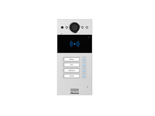 Akuvox R20BX4 surface Akuvox interphone vidéo compact R20B avec quatre boutons poussoirs et caméra 2 MP