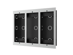 Akuvox MD06/MD12 flush mount kit-3 Akuvox kit de montage intégré MD06/MD1 pour trois modules.