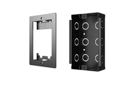 Akuvox R20A-Installation-Kit-In-Wall-V2.0-Black Akuvox kit de montage intégré R20A. (noir)