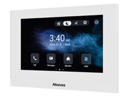 Akuvox C316S-White Akuvox poste intérieur Android blanche 7 pouces