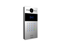 Akuvox R20K-L-Silver-On-Wall-V1.0 Akuvox interphone vidéo R20K-L avec pavé numérique et caméra 2 MP