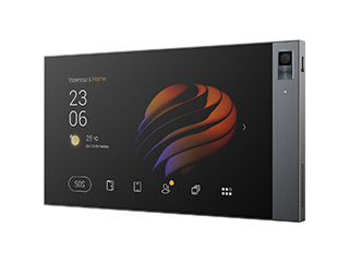 Akubela PG71-R2-EU Akubela 8 pouces HyPanel Pro tout-en-un 230VAC Passerelle Zigbee 3.0 et poste intérieur pour interphone Akuvox avec caméra 5 MP intégrée.