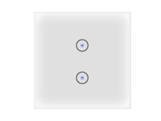 Akubela SM-SW101-2Z Akubela Interrupteur d'éclairage double