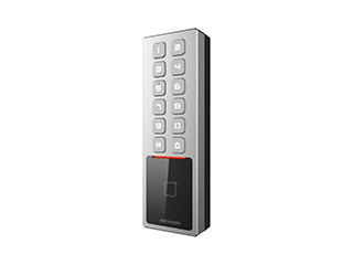Hikvision K1T805MX Hikvision lecteur de cartes avec clavier et serveur web intégré. Lit les cartes Hikvision M1.