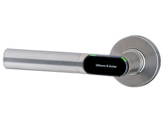 Eden Innovations 20625 (L) Eden Poignée de porte électronique L - OSS rosace Ronde sans option - Formulaire de commande obligatoire (ONEPass)