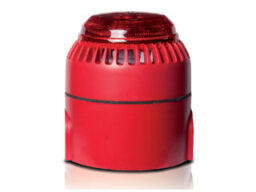 Fulleon ROLPSBRLRD Fulleon Solista sirène avec flash lentille rouge base profonde.