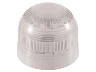 Inim IS0020WE Inim sirène avec flash en boîtier blanc et 32 ton sélectionnable avec socle IP65 élevée .