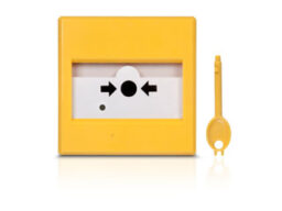 Inim IC0020Y Inim déclencheurs manuel conventionnel jaune avec élément réinitialisable et LED d'activation