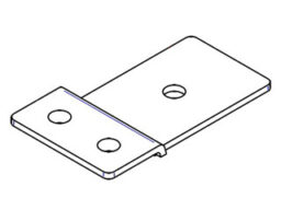 Inim EB0010SC Inim borne de raccordement du blindage pour les socles de détecteurs EB0010 et EB0110 (prix pour 100 unités