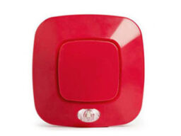 Inim IS2011RE Inim IS2011RE Sirène conventionele rouge. 14 tones sélectionnable avec DIP-switches