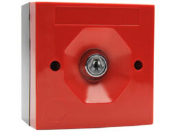 STI STI-SS3-1020 STI interrupteur à clé jaunes Boutons d'alarme réinitialisable au moyen d'un interrupteur à clé (rouge)
