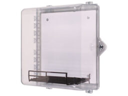 STI STI-7531AED STI-7531 Enclosure AED (défibrillateur) protège contre le vandalisme et les influences de l'environnement telles que la poussière et la saleté. dimensions de 360mm x 310mm x 164mm.