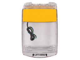 STI STI-15C30NY Couvercle de protection STI-15C30NY couleur jaune avec sirène interne et sortie relais.