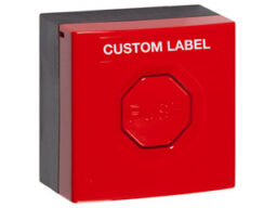STI SS3-1R14-CL STI SS3-1R14-CL Bouton poussoir rouge (à ressort). équipé d'un boîtier rouge et d'un bouton poussoir rouge. Contact de commutation bipolaire.