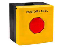 STI WSS3-5R14-CL STI WSS3-5R14-CL bouton poussoir jaune IP67 avec bouton rouge