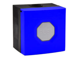 STI WSS3-9W14 STI WSS3-9W14 bouton poussoir bleu IP67 avec bouton blanc