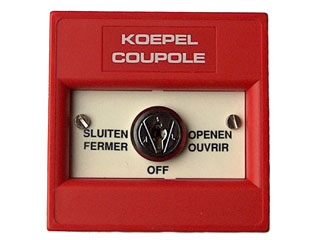 RWA RWA Compact PRIOR RWA Compact Prior interrupteur à clé avec fonction de priorité pour les pompiers.  Quel que soit l'état de la centrale