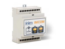Lixit Lighting INICOM Module Inim INICOM pour la gestion centralisée du mode veille. Le mode repos est l'état dans lequel l'éclairage de secours est éteint et ne s'allume pas en cas d'urgence