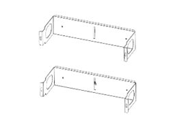 Bosch Fire FRK 0019 A Bosch FRK 0019 A - Kit de montage en rack 19" Pour boîtier à montage mural