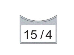 Bosch Fire TP4 400 Bosch TP4 400 Plaque étiquette petite Plaque de support pour identification du detecteur prix unitaire