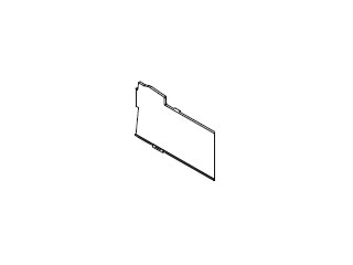 Bosch Fire FDMP295 Bosch FDMP295 Plastique de réserve. FDM275-O plastique de réserve pour déclencheur manuel d'incendie sans fil (prix unitaire