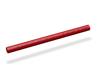 Alpha R-ABS008/3.0M Tube de 3 mètres pour système d'aspiration (ABS rouge